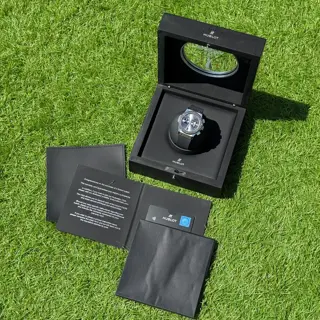 Hublot Classic Fusion Chronograph Europa League LE 521.NQ.7029.RX.UEL17 B&P