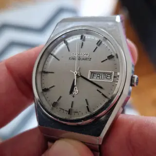 Seiko King Quartz 9923-7000 - Twin Quartz, original bracelet, 250$ shipped