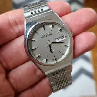 Seiko King Quartz 9923-7000 - Twin Quartz, original bracelet, 250$ shipped