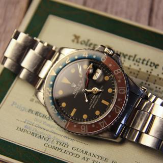 Rolex GMT-Master 1675 Long E Pumpkin Patina Faded Red Back Insert 1968 (Full-Set/Unpolished) 🔴🔵 Price Drop