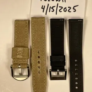 Higher End 20mm Straps [Artem and Red Rock]
