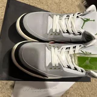 size 10.5 Jordan 3 Chlorophyll-$180 shipped