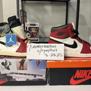 10.5 AJ1 Pack - Union LA x Jordan “Chicago Shadow” (new) AND “Lost & Found” (used) - $700 shipped