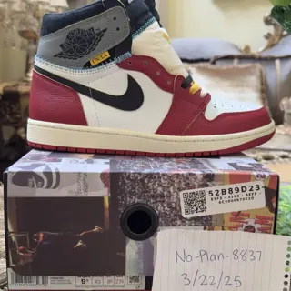 DS AJ1 Union Chicago / Shadow size 9.5