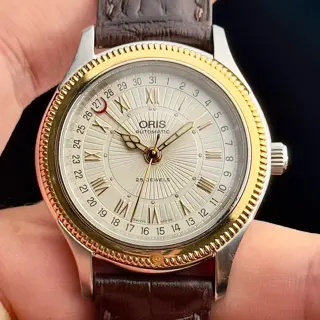 1990s Oris Big Crown Pointer Date 7465B (Serviced) | $700