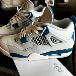 Jordan 4 military blue, size 11, $125