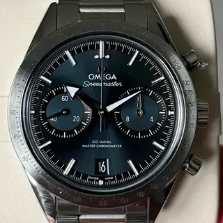 Omega Speedmaster '57 - Blue Dial - 40.5mm - 332.10.41.51.03.001 - Full Set