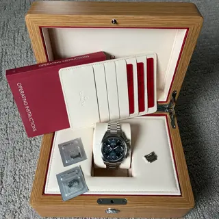 Omega Speedmaster '57 - Blue Dial - 40.5mm - 332.10.41.51.03.001 - Full Set