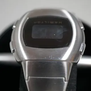 Hamilton Pulsar H121138911 Digital Men In Black 2 LED Electronic - $340