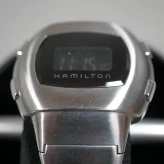 Hamilton Pulsar H121138911 Digital Men In Black 2 LED Electronic - $340