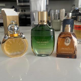 Mukhallat Al Shams, Lamasat oud, envy of FOMO (bottle)