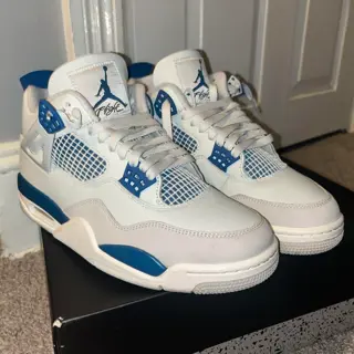 Air Jordan 4 Military Blue Reimagined OG 2024 Men’s sz 9.5 worn multiple times for $150