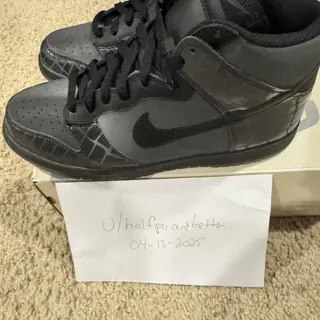 Nike Dunk High Reflective Croc 3m size 10.5. $225 shipped and invoiced or best offer