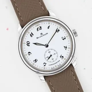 Blancpain Villeret Ultra Slim Chronometer Ref 7002 Steel Breguet Numerals