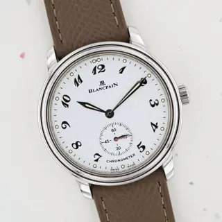 Blancpain Villeret Ultra Slim Chronometer Ref 7002 Steel Breguet Numerals