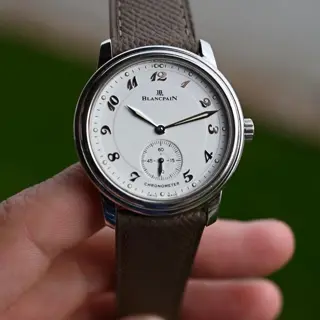 Blancpain Villeret Ultra Slim Chronometer Ref 7002 Steel Breguet Numerals