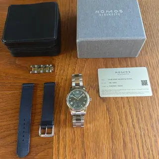 Nomos Club Neomatik 37mm, Petrol