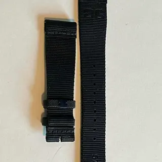 Glashutte Original 20mm Textile - Navy Long OEM New