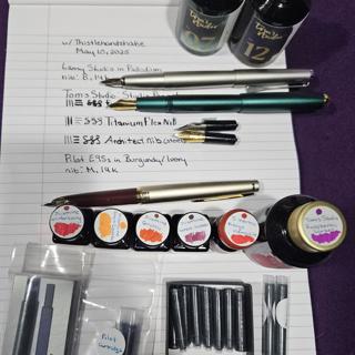 consolidating pens and inks