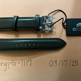 Brand New Orient 20mm Leather Strap