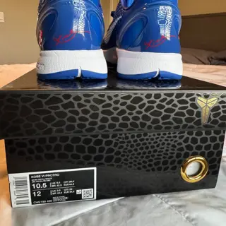 Kobe 6 “Dodgers” size 10.5 DS $330 shipped/invoiced