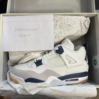 DS Nike SB x Jordan 4 (navy) US 10.5 - $300