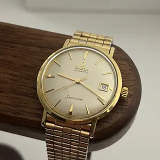 1961 Omega Seamaster ref. 14770 Cal. 562 with uncommon peanut bracelet - Serviced - $1050