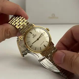 1961 Omega Seamaster ref. 14770 Cal. 562 with uncommon peanut bracelet - Serviced - $1050