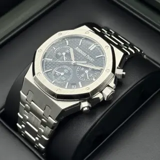 2023 Audemars Piguet Royal Oak Chronograph 41mm 26240ST Black Dial - $48,300