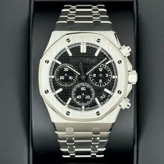 2023 Audemars Piguet Royal Oak Chronograph 41mm 26240ST Black Dial - $48,300