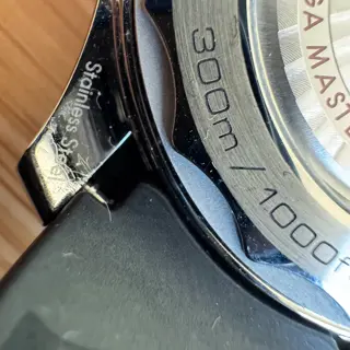 Omega Seamaster Diver 300M Automatic Black Dial Rubber Strap Men's Watch 210.32.42.20.01.001
