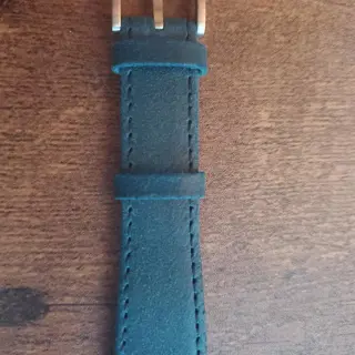 (Christopher Ward) 20mm Orlando Blue Leather Strap $50 obo