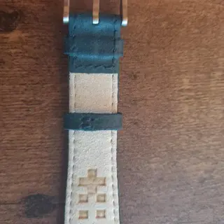 (Christopher Ward) 20mm Orlando Blue Leather Strap $50 obo