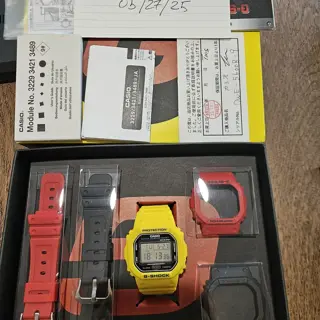 CASIO DWE-5600R Full set. $110 shipped.