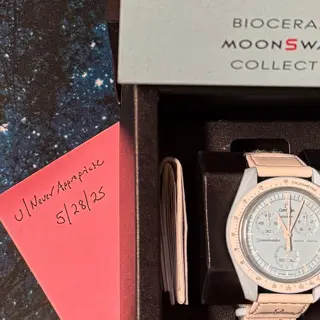 Swatch X Omega MoonSwatch - Missio. To Uranus ($200)