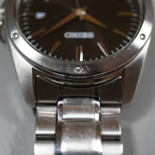 Seiko SGEF81 7N42 Black Dial Dress Quartz Watch - $65