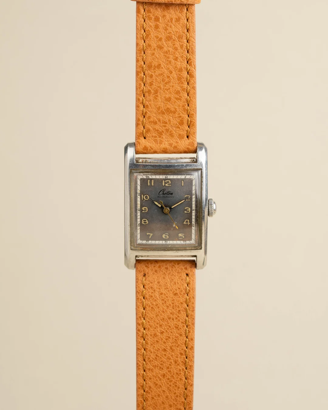 Croton Tank Croton Aquamedico Doctor's Watch Tank 1940s ($300)
