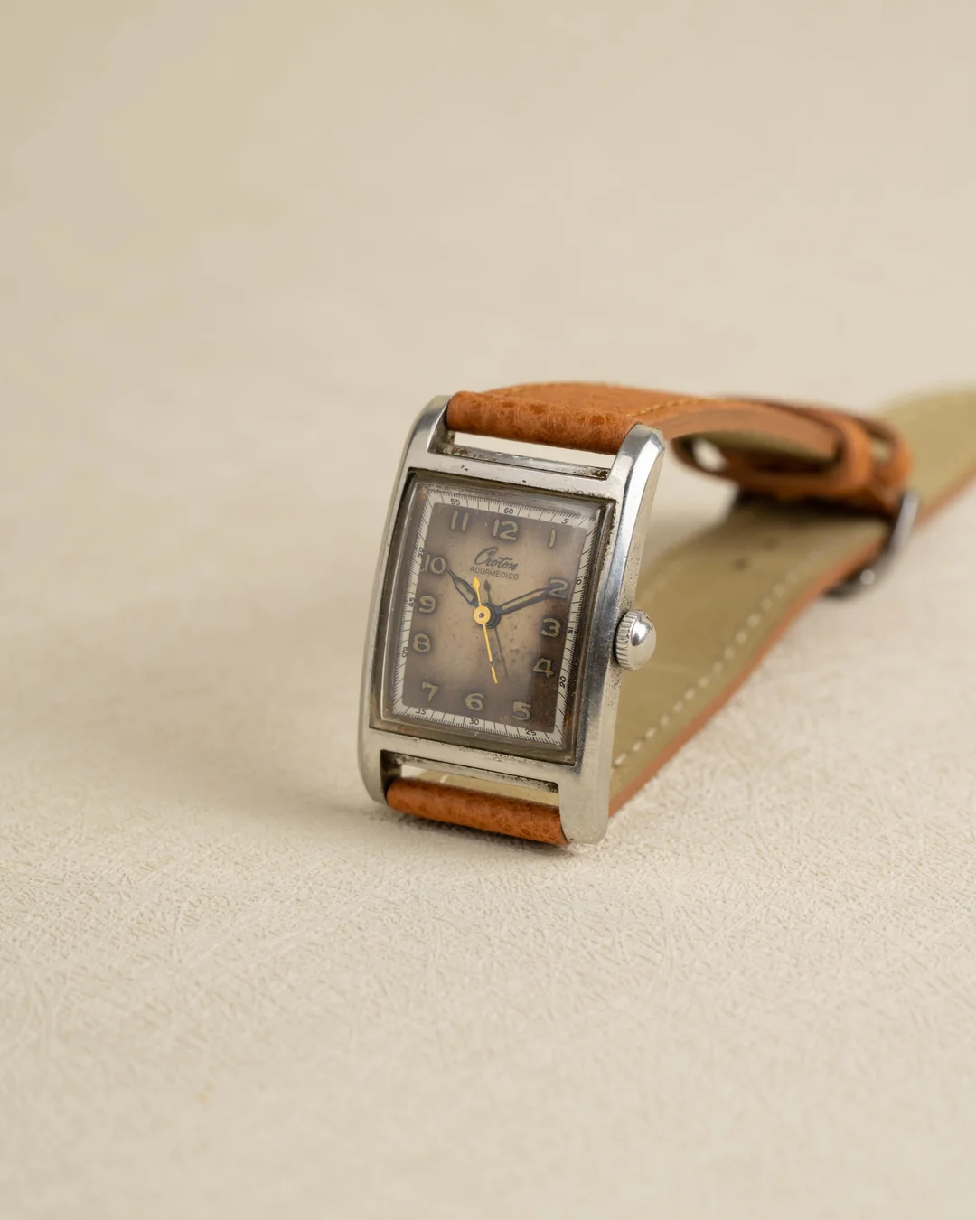 Croton Tank Croton Aquamedico Doctor's Watch Tank 1940s ($300)