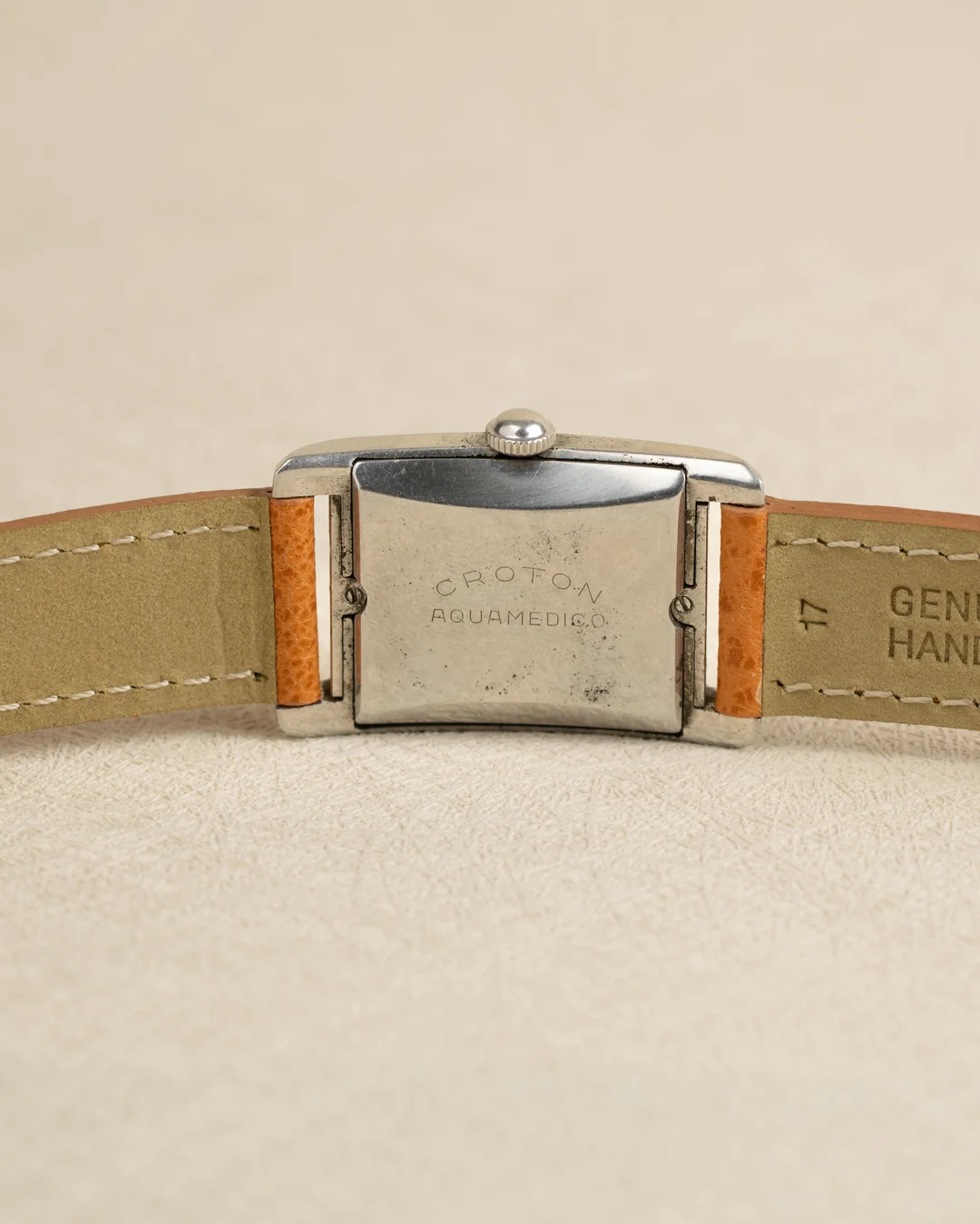 Croton Tank Croton Aquamedico Doctor's Watch Tank 1940s ($300)