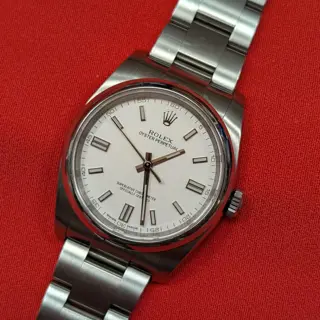 Rolex Oyster Perpetual 36 116000 | Rare White Dial | 2018
