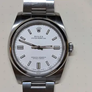 Rolex Oyster Perpetual 36 116000 | Rare White Dial | 2018