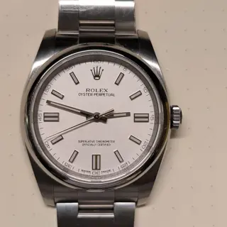 Rolex Oyster Perpetual 36 116000 | Rare White Dial | 2018