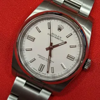 Rolex Oyster Perpetual 36 116000 | Rare White Dial | 2018