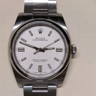 Rolex Oyster Perpetual 36 116000 | Rare White Dial | 2018