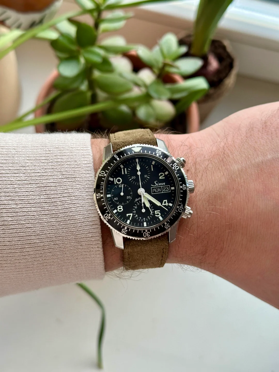 Sinn 103 St Sa Chronograph - H Link bracelet, Box, Card [🇪🇺]