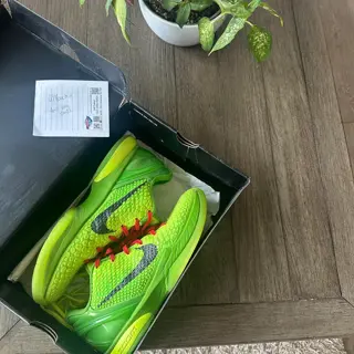 Kobe Protro Grinch, size 9