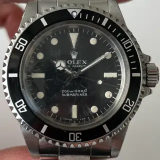 Rolex Submariner No Date 5513 - Time Capsule - Matte Meters First Dial - 40mm - 1969