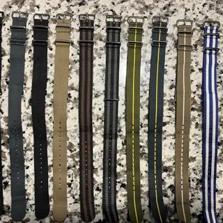 20mm NATO strap lot