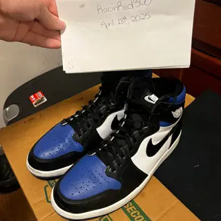 Jordan 1 Royal Toe size 13 $110 plus shipping