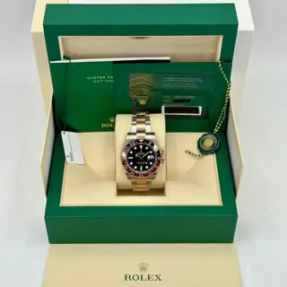 2024 Rolex GMT-Master II "Rootbeer" 40mm 126711CHNR Two-Tone - $18,950